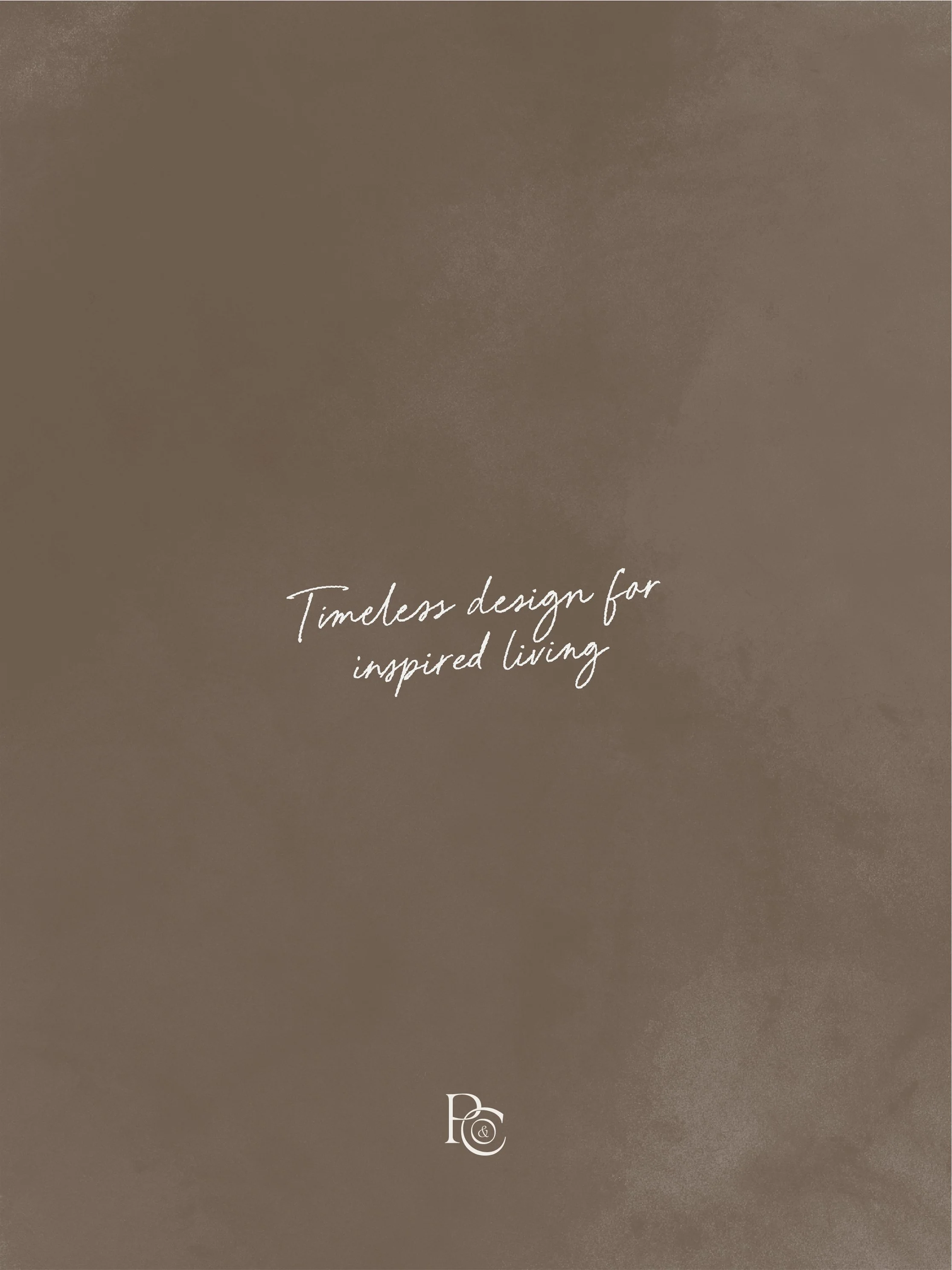 Paige and Co Interior interior design organic branding handwritten tagline visual elements