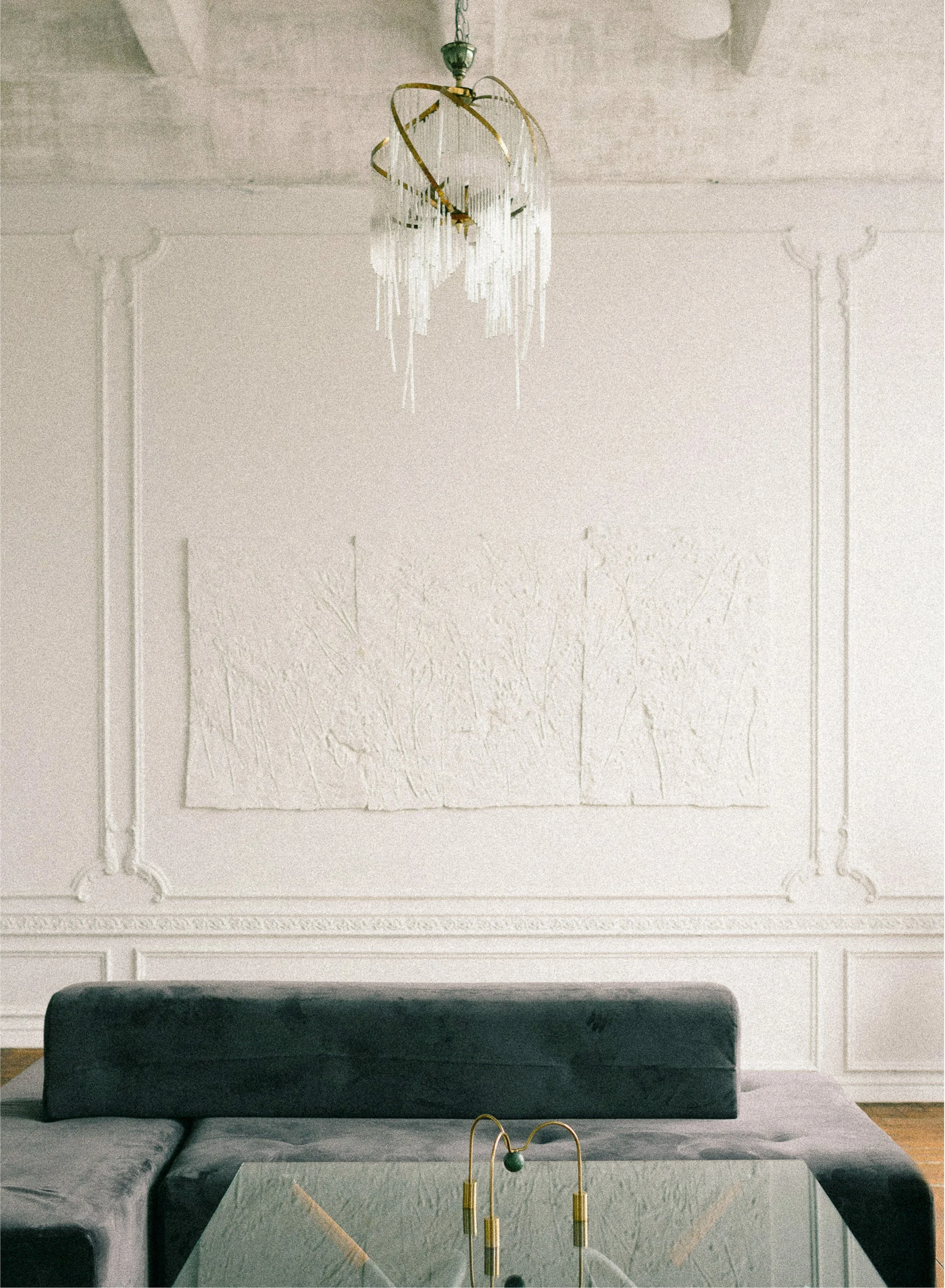 Maison Sauve logo design for vintage inspired interior design studio branding by Oak + Ember Design Studio