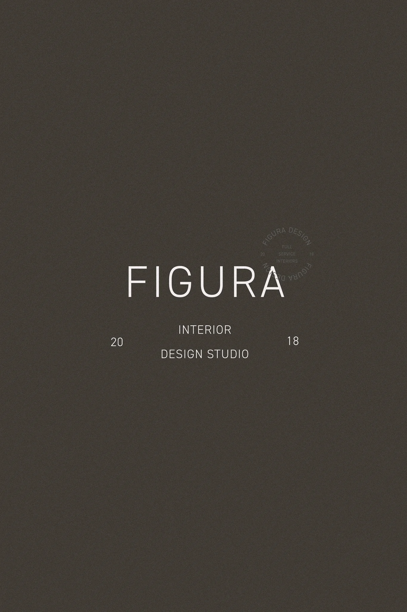 Figura Design wordmark in white printed on dark grey background