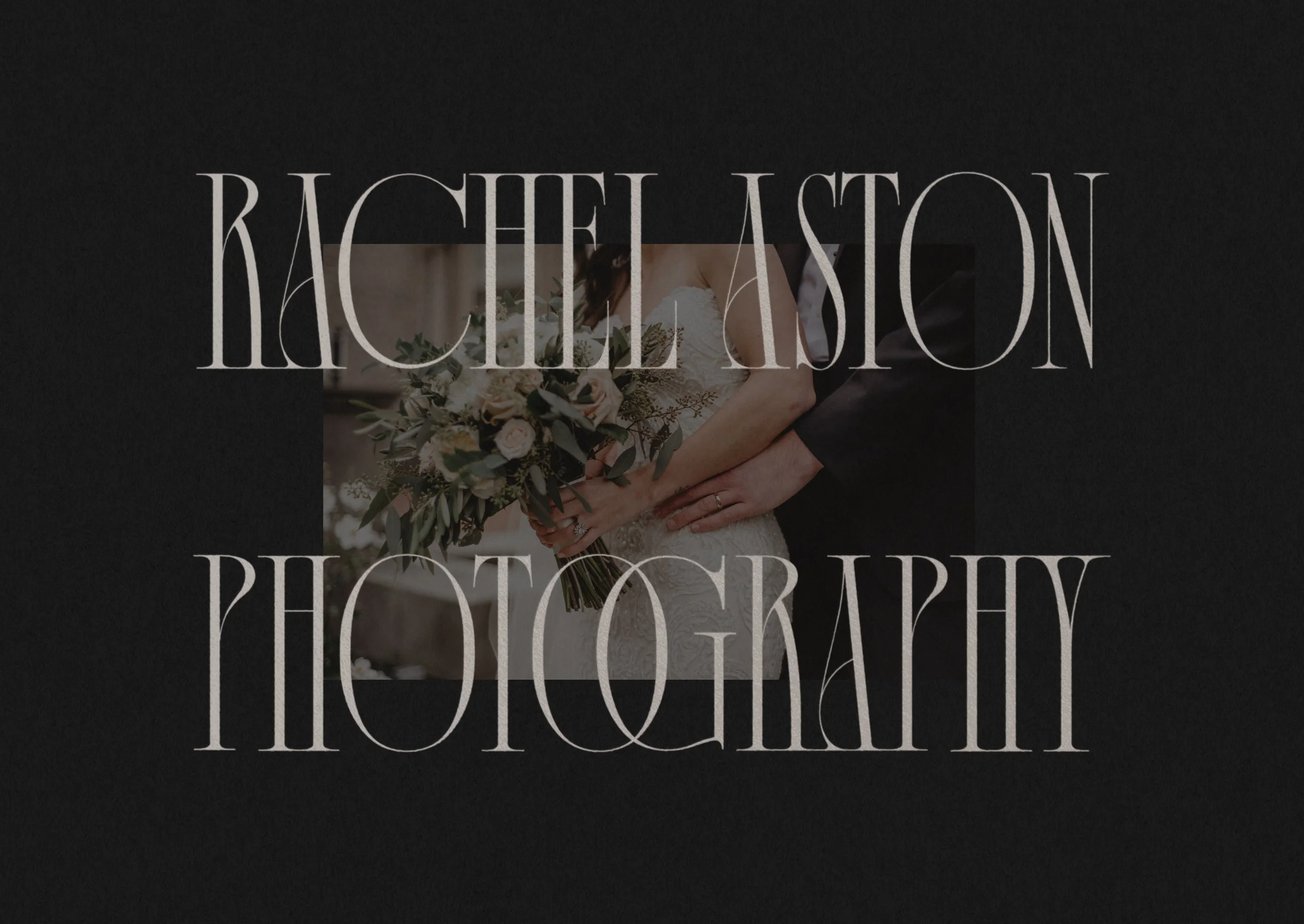 Rachel Aston Photography luxury editorial wedding photographer brand identity design