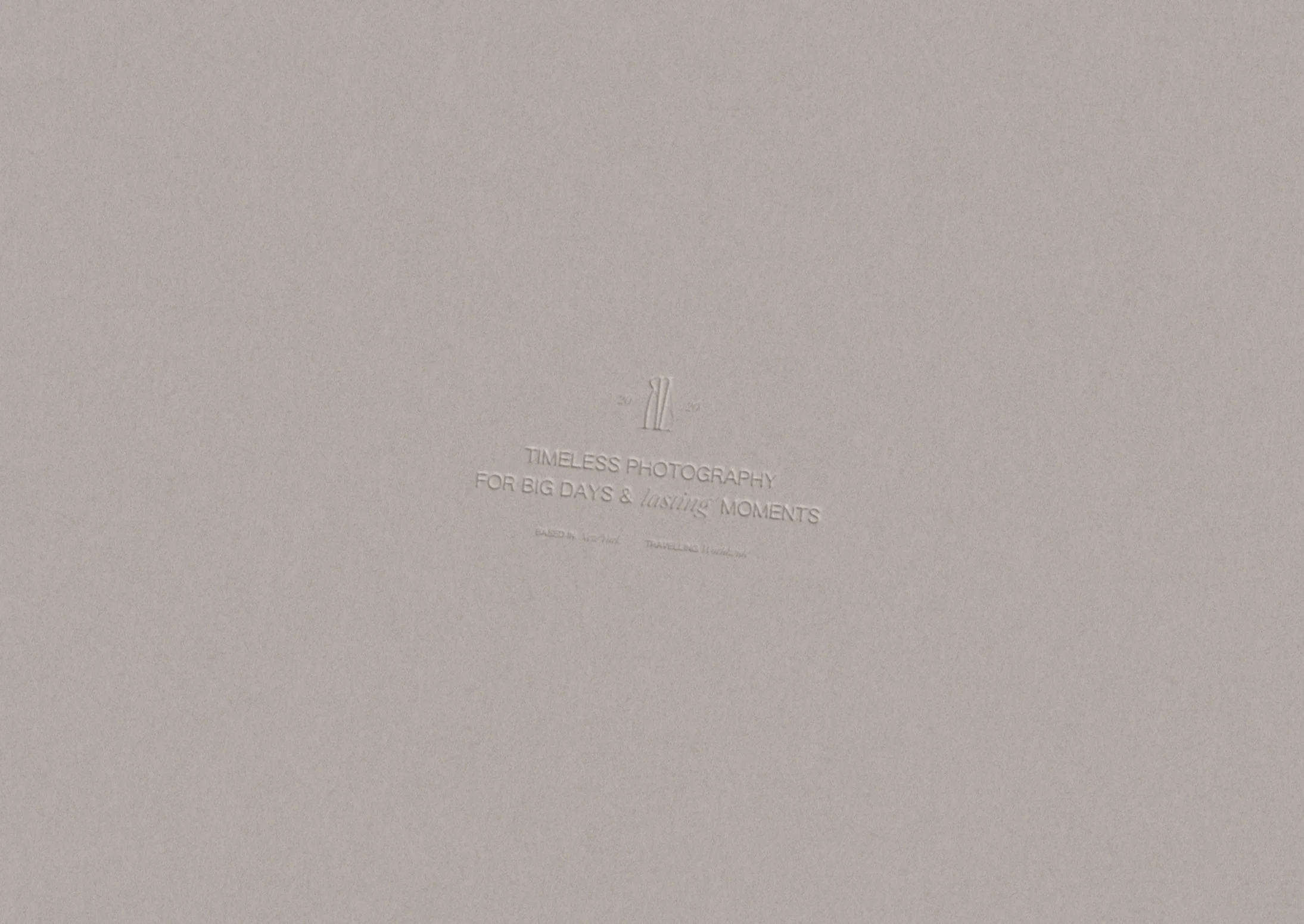 Rachel Aston Photography brand mark design for editorial wedding photographer branding