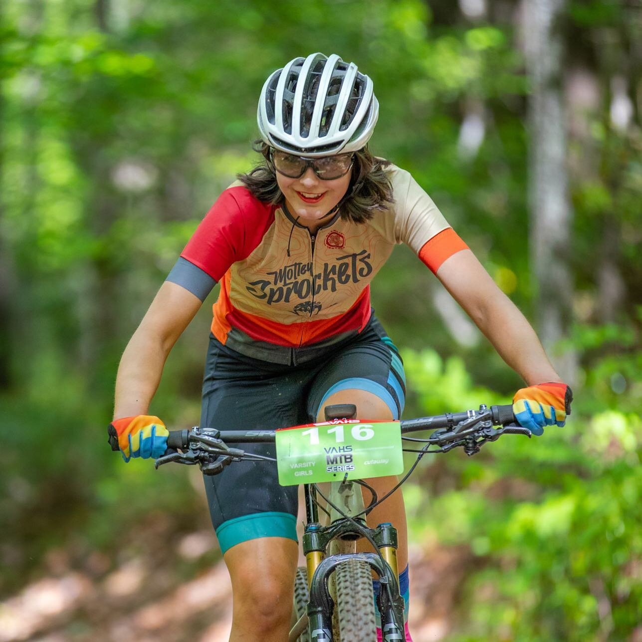 Love riding bikes? Not sure racing is for you? Come learn about Motley Sprockets Youth Mountain Bike Team. Racing is only part of what we do. We are a volunteer-run, 501c3 non-profit, co-ed mountain bike team for riders of all skill levels in grades 