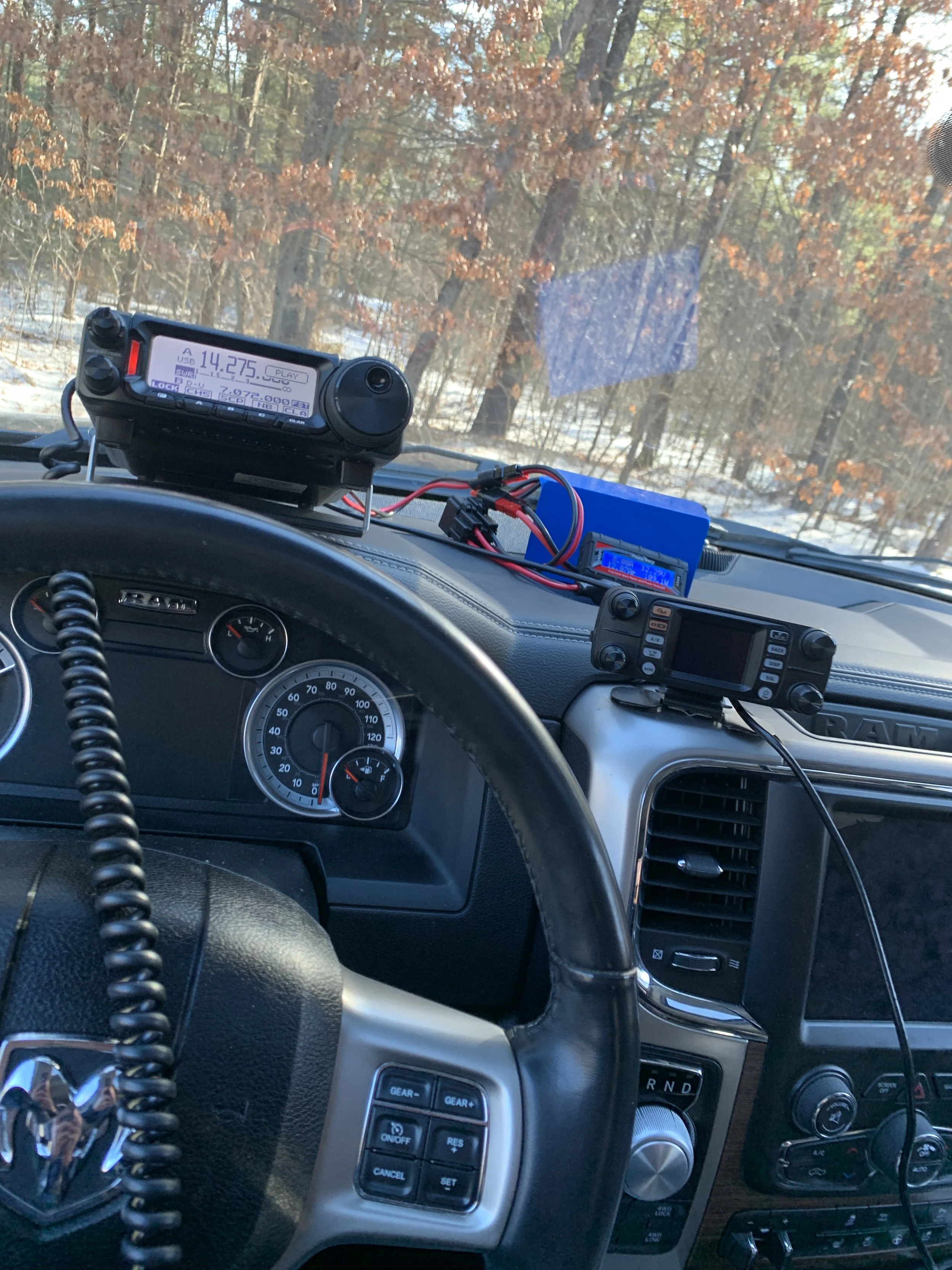 VHF and UHF amateur radio equipment used by N1JUR
