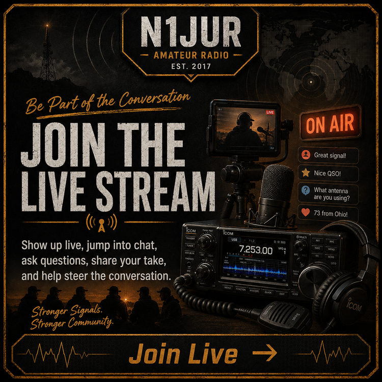 Join a live stream with N1JUR