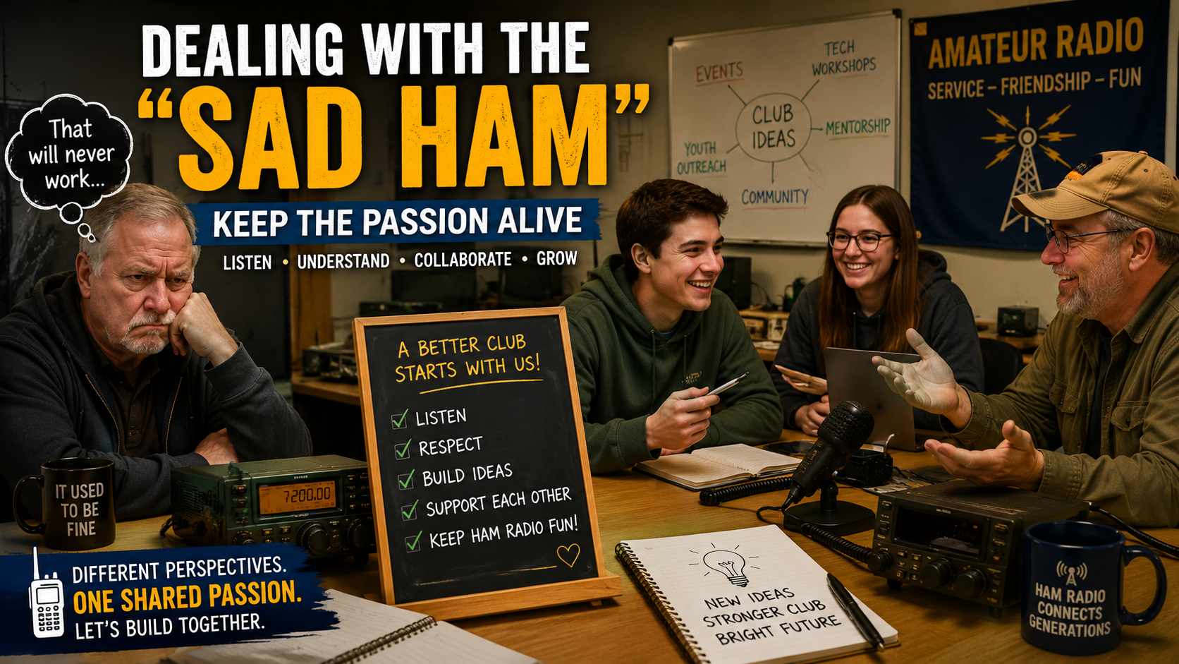 Dealing with the “Sad Ham” in Our Club: A Personal Perspective