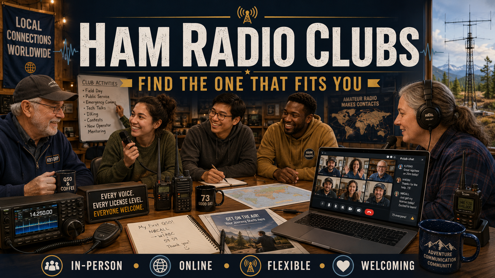 Ham Radio Clubs: A World of Variety Awaits!