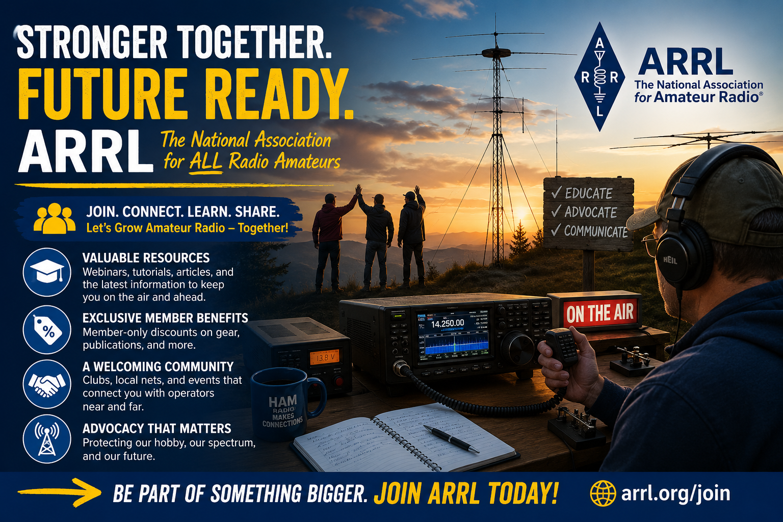 Boosting the Amateur Radio Relay League: Attracting More Radio Operators with a Fresh Approach