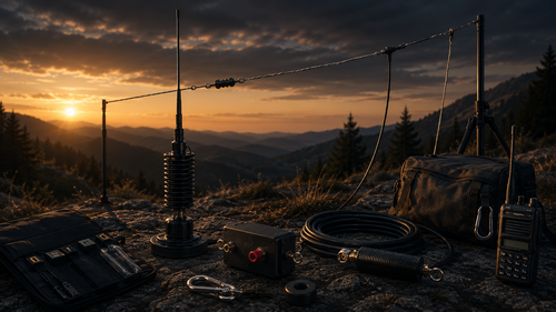 Ham radio antenna gear