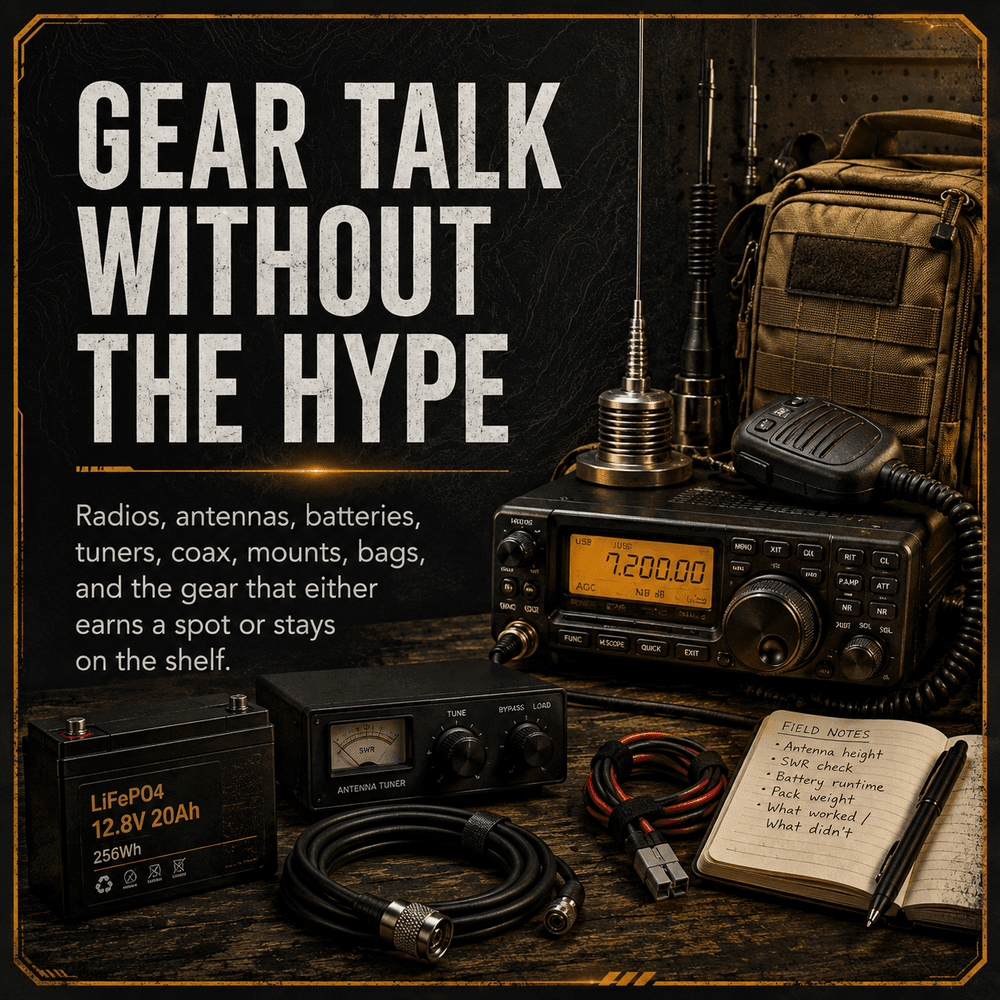 Ham radio gear discussion without the hype