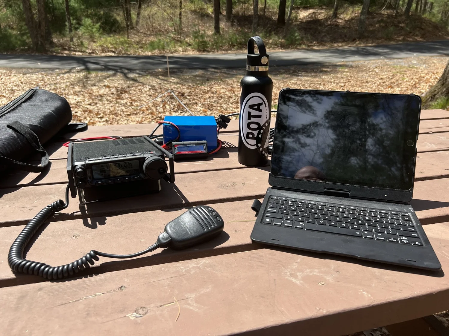 N1JUR portable amateur radio activation