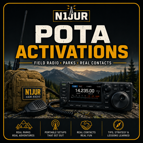 Parks on the Air portable ham radio activation