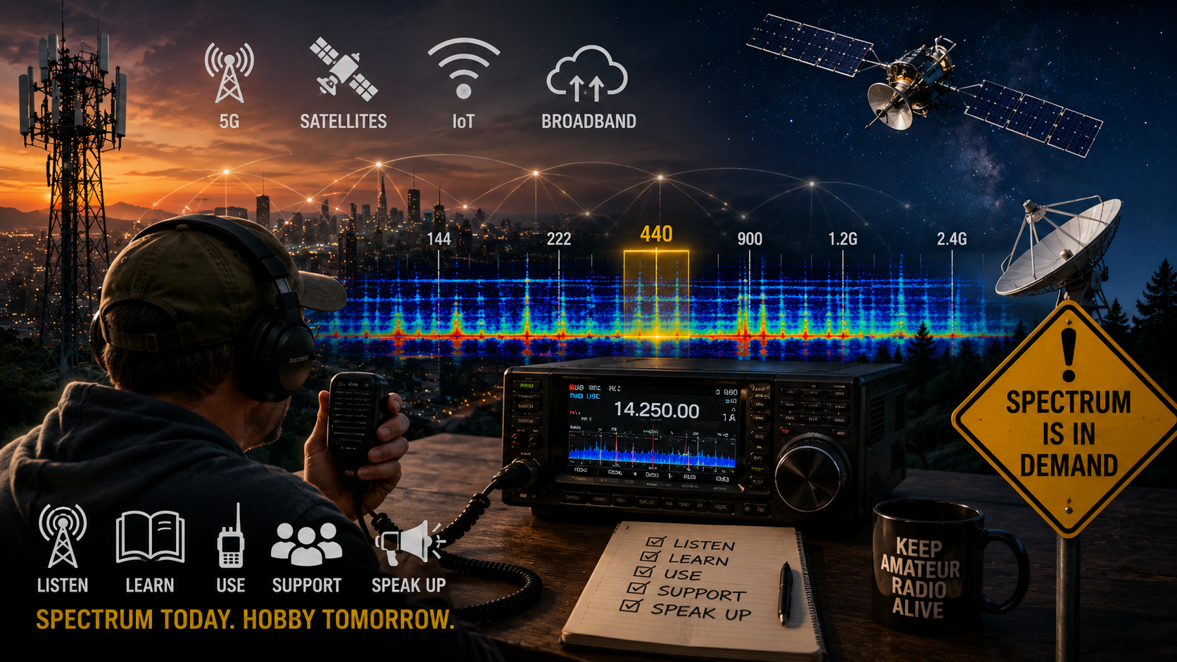 amateur radio under pressure