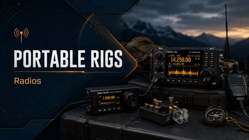 Portable ham radio rigs for field activations