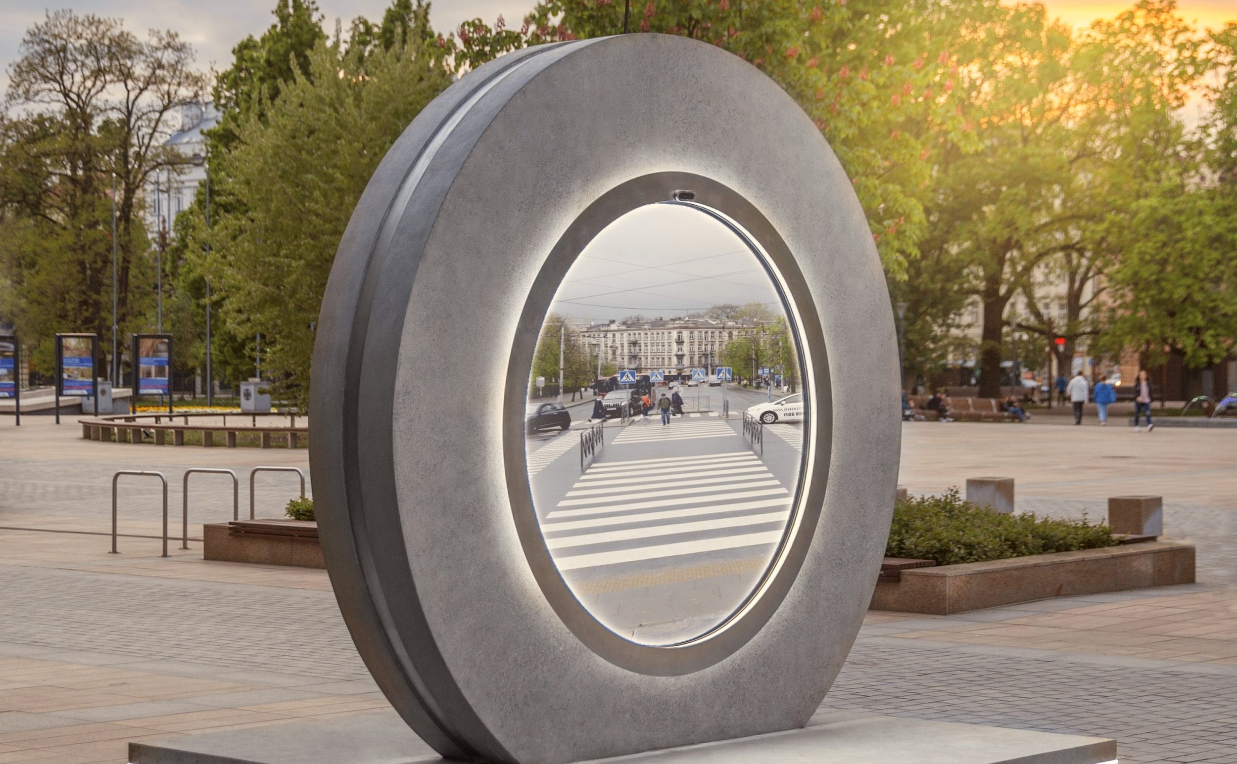 Portal From NYC to Dublin — NYC for FREE