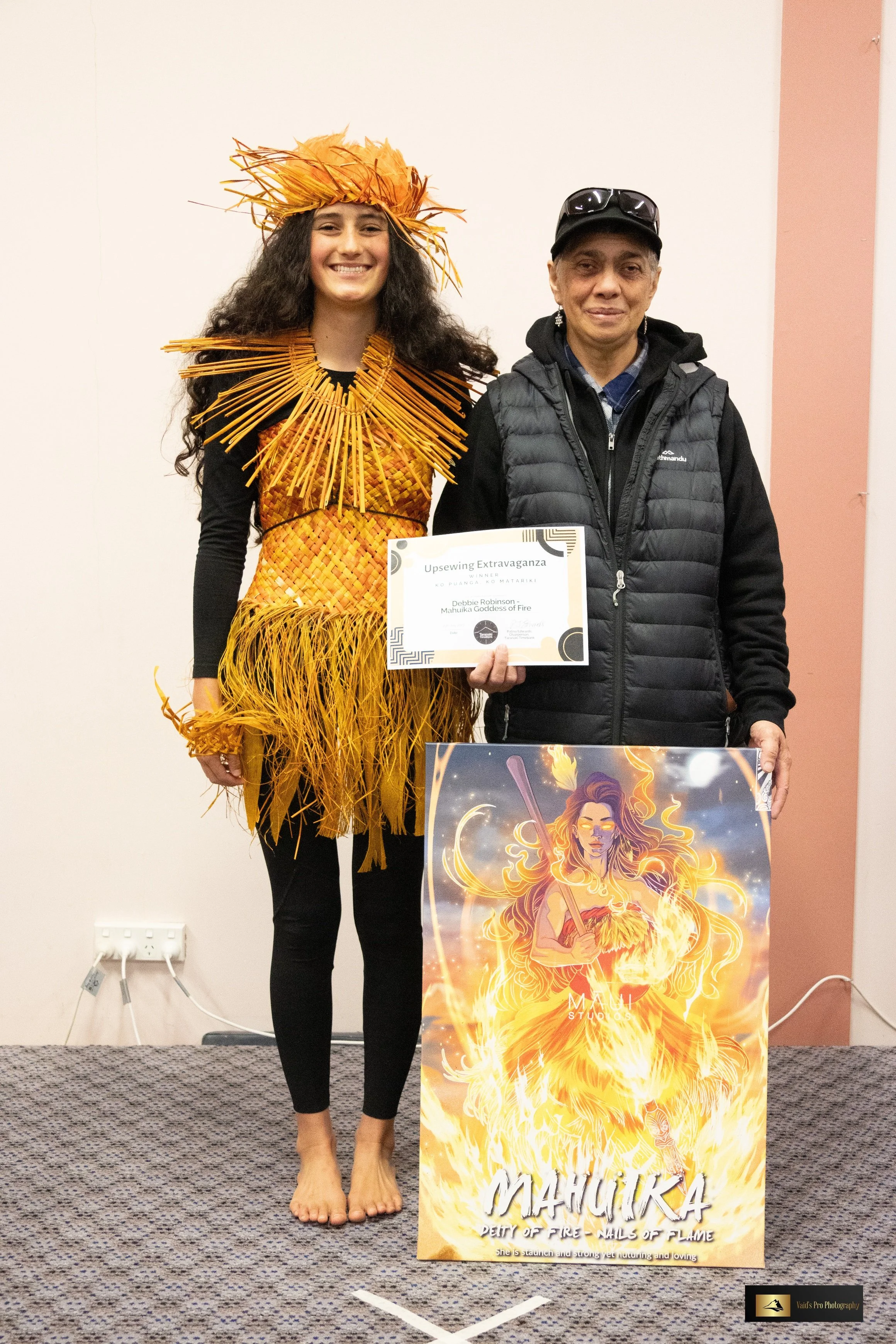 WINNER_Ko Puanga Ko Matariki Category_Debbie Robinson with Model Taiharuru Ratima_Mahuika Image by Maui Studios.jpg