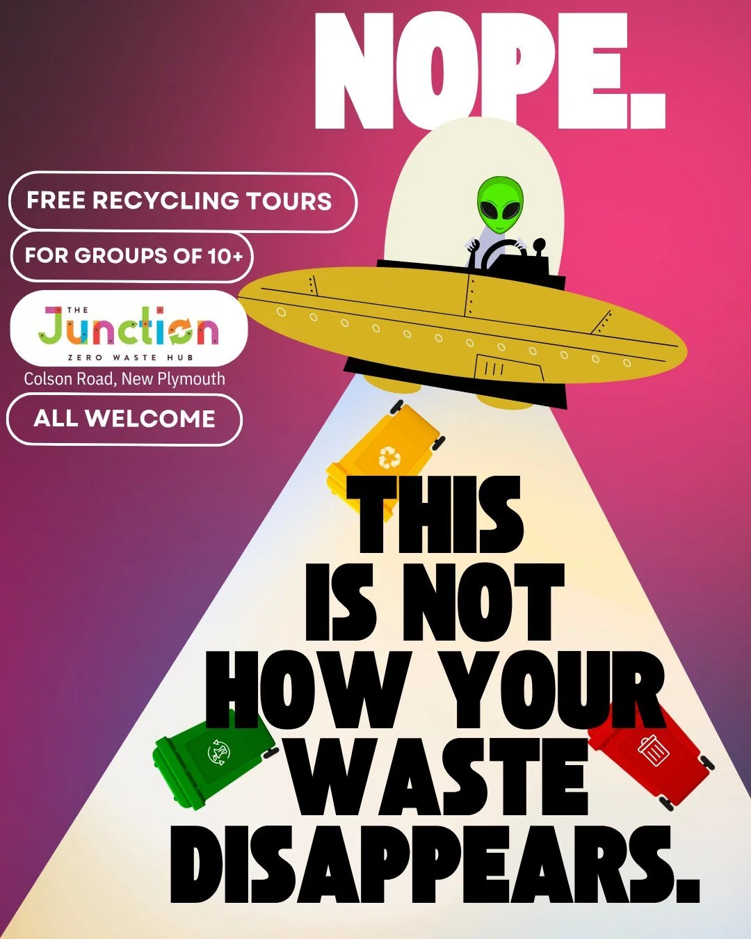 School Holiday FREE Recycling Tour