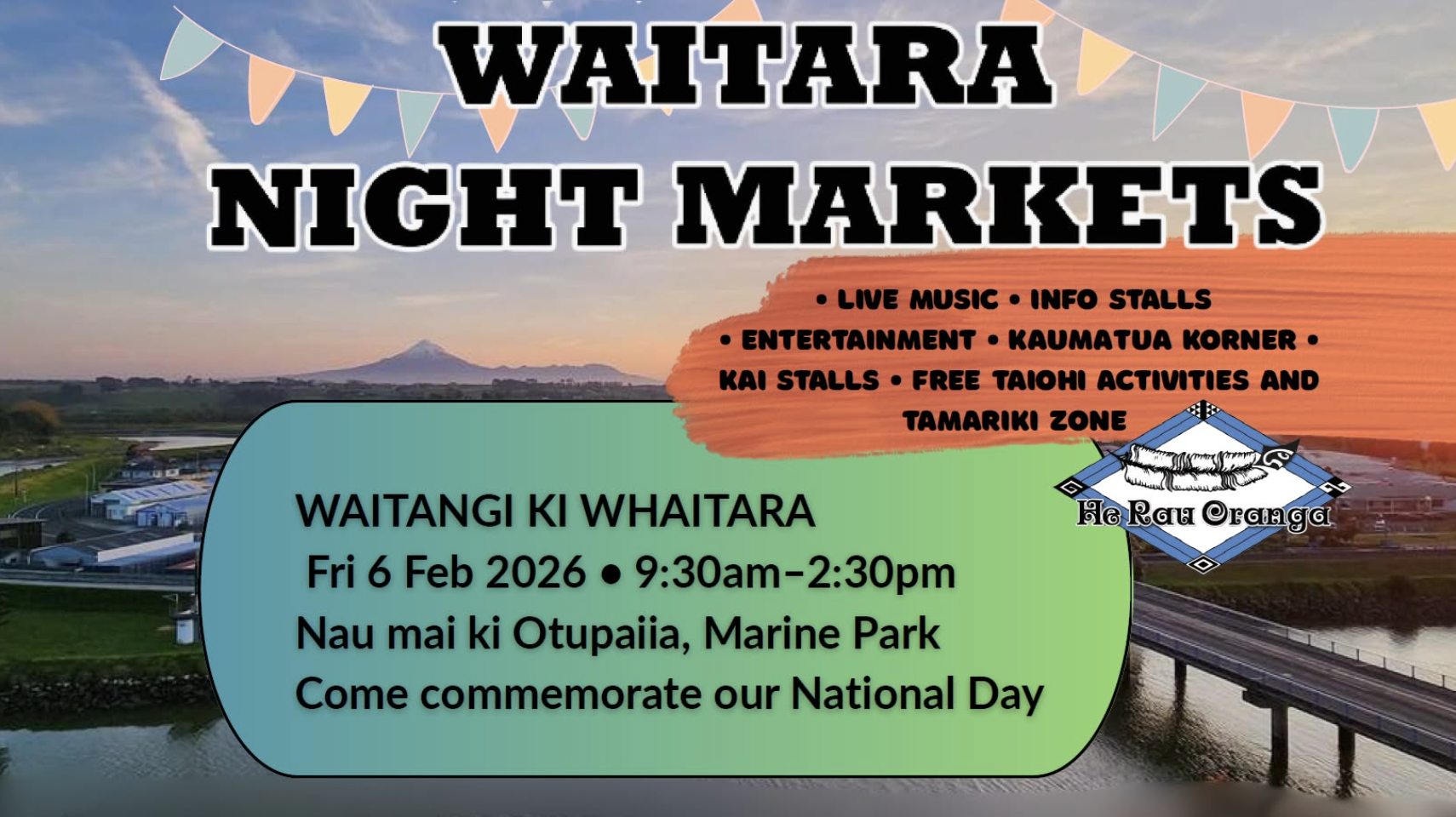 Waitangi Ki Whaitara