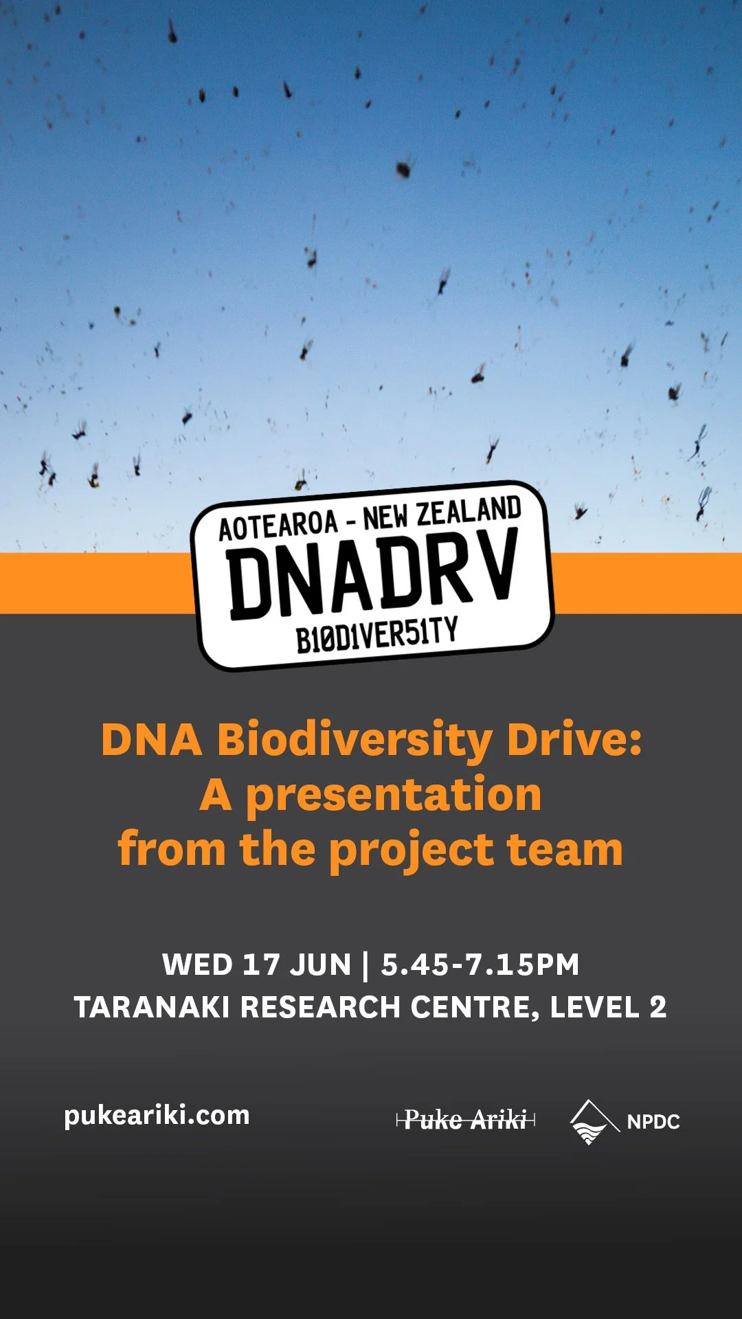 DNA Biodiversity Drive: a presentation from the project team