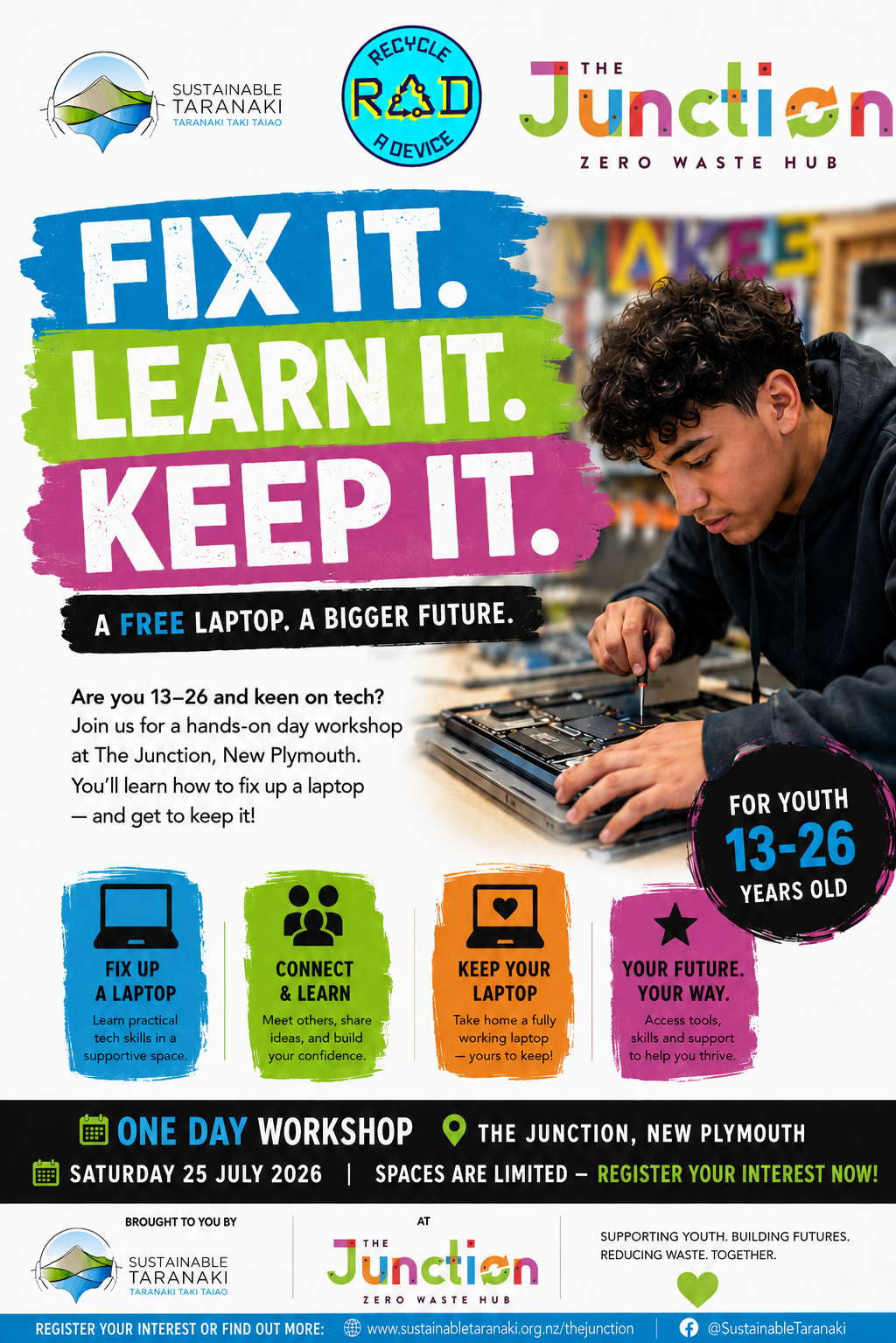 Youth Laptop Recycle Workshop