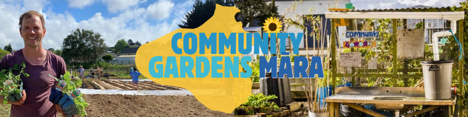 community gardens in taranaki, map