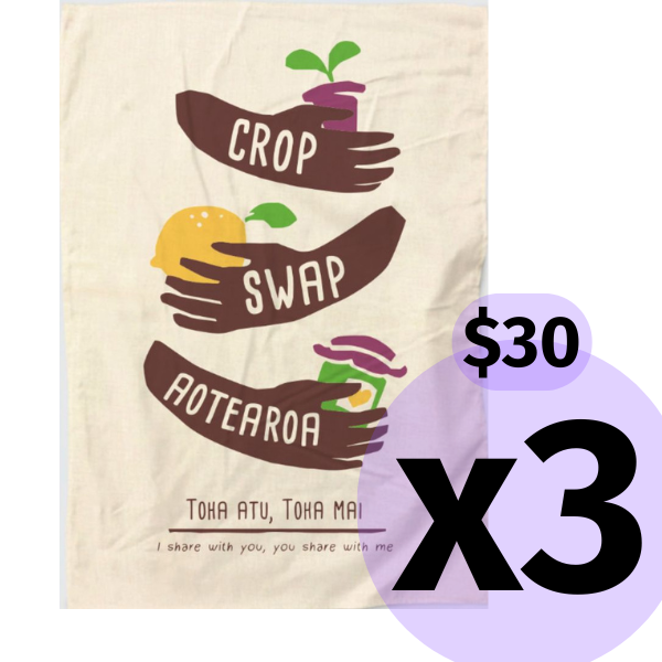 THREE Crop Swap Tea Towels