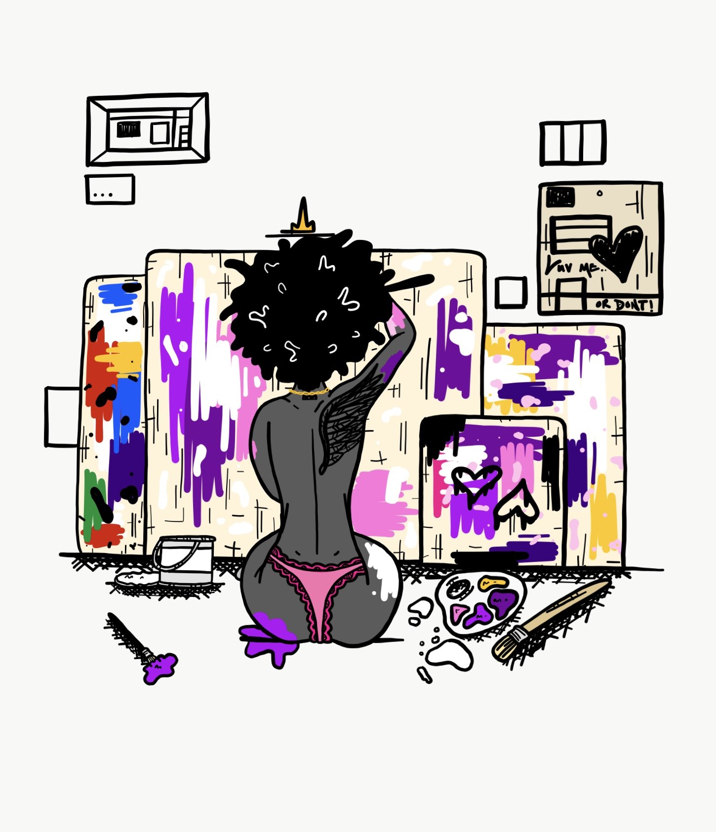 beautiful artist.