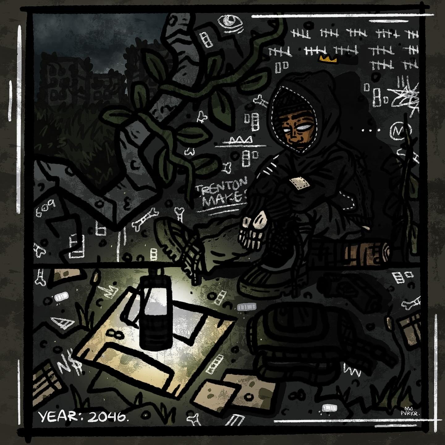 self portrait. (apocalypse.)