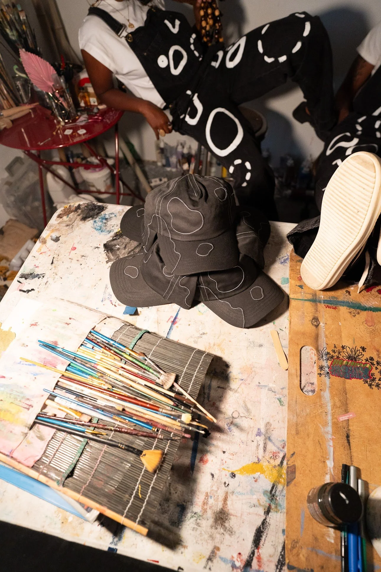 blvck pvintR hat.