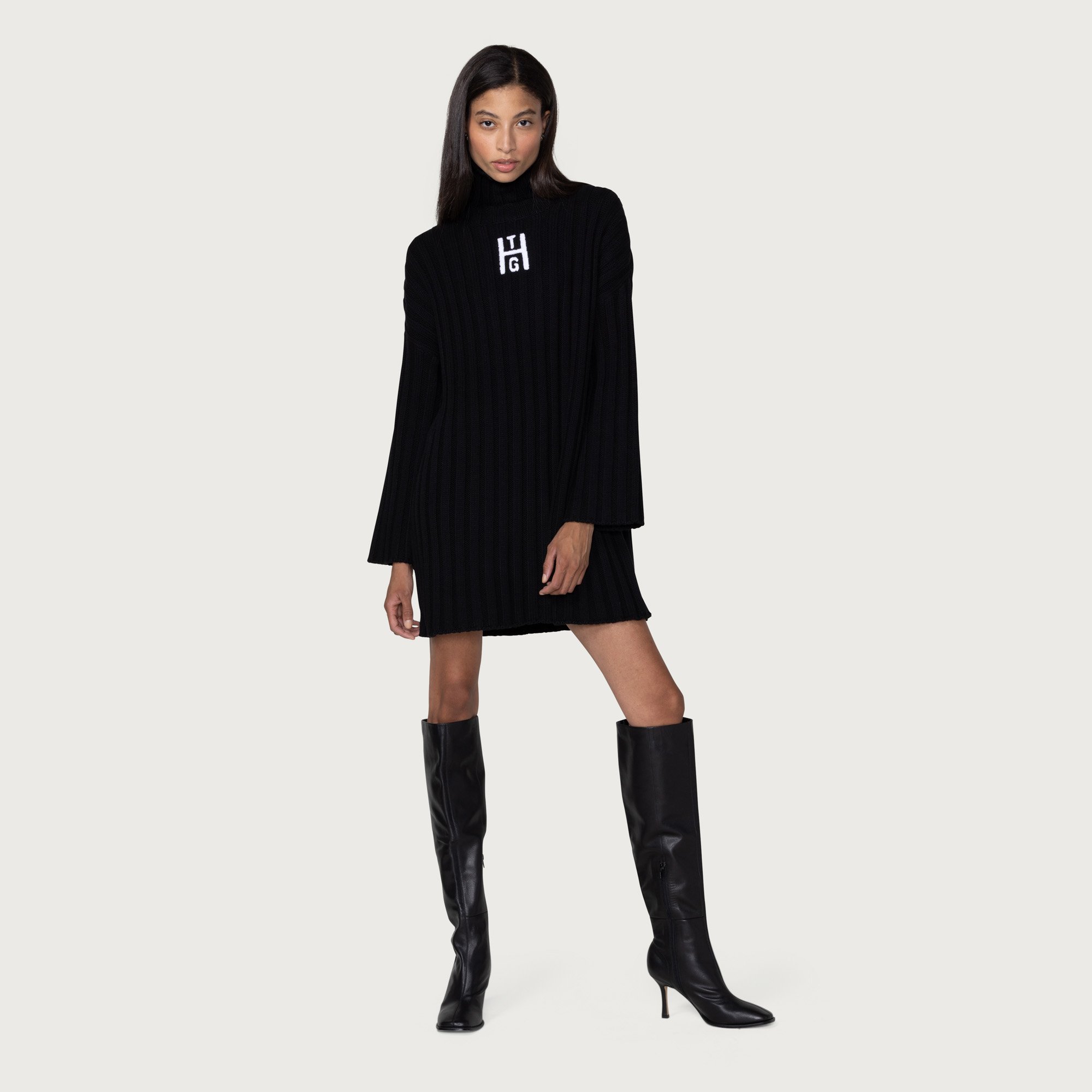 HTG_WOMENS_FRESHMAN TURTLE NECK DRESS_BLACK_01.jpeg