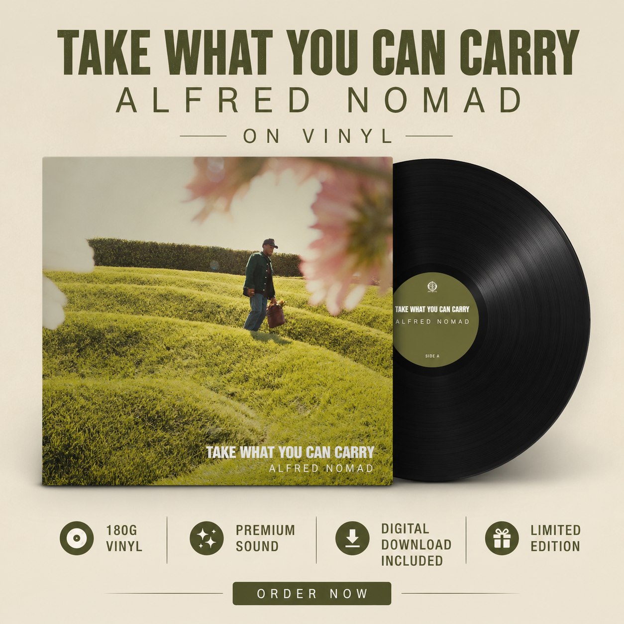 "Take What You Can Carry" Limited Edition Vinyl (Copy)