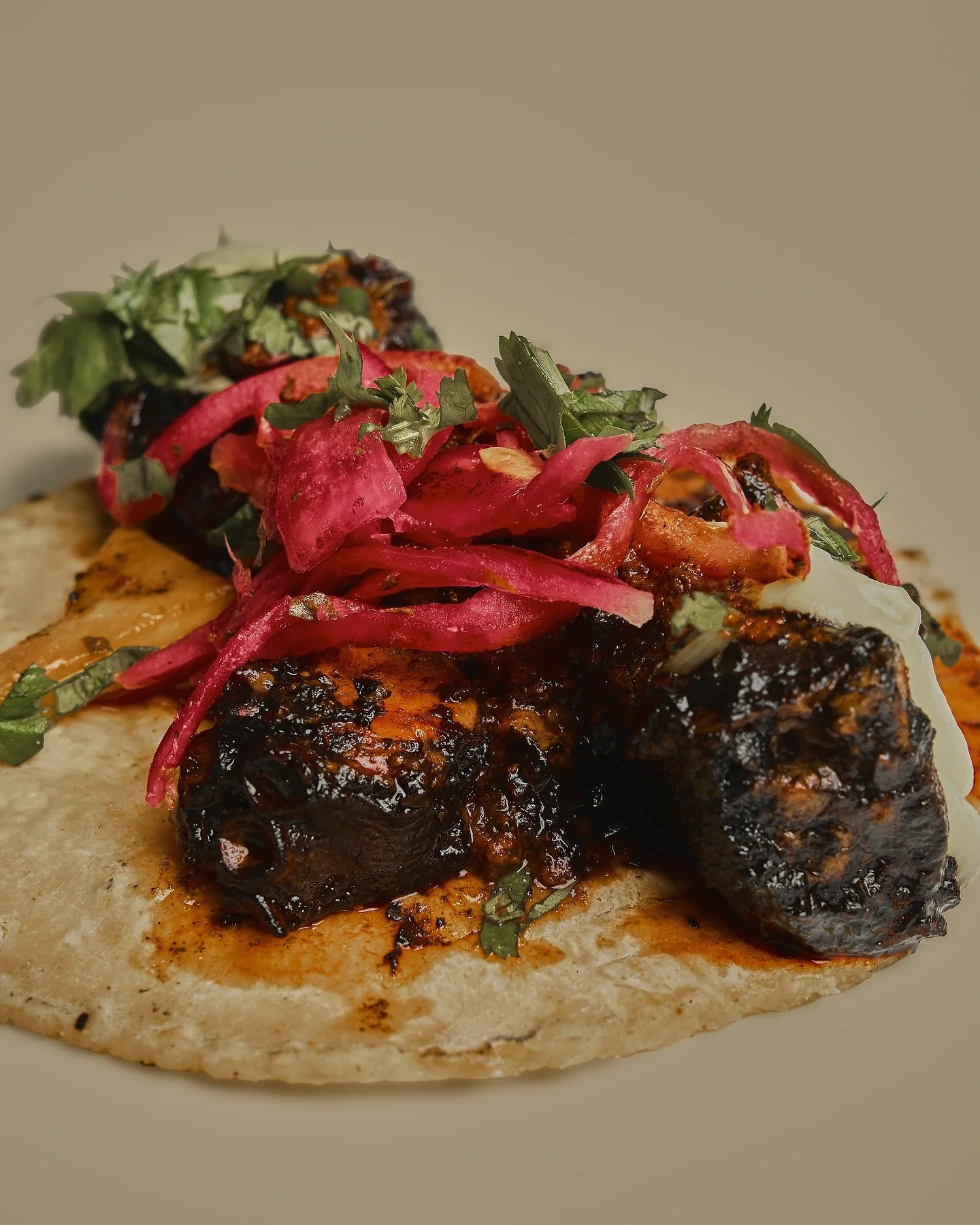 evil cooks, good food🌯🌮

Found this spot just down the street where Im at and man this food SLAPS👋🏼 We had to try a little of everything and I couldnt resist not getting the poseidon taco (octopus). Safe to say I'll definitely be going back. When