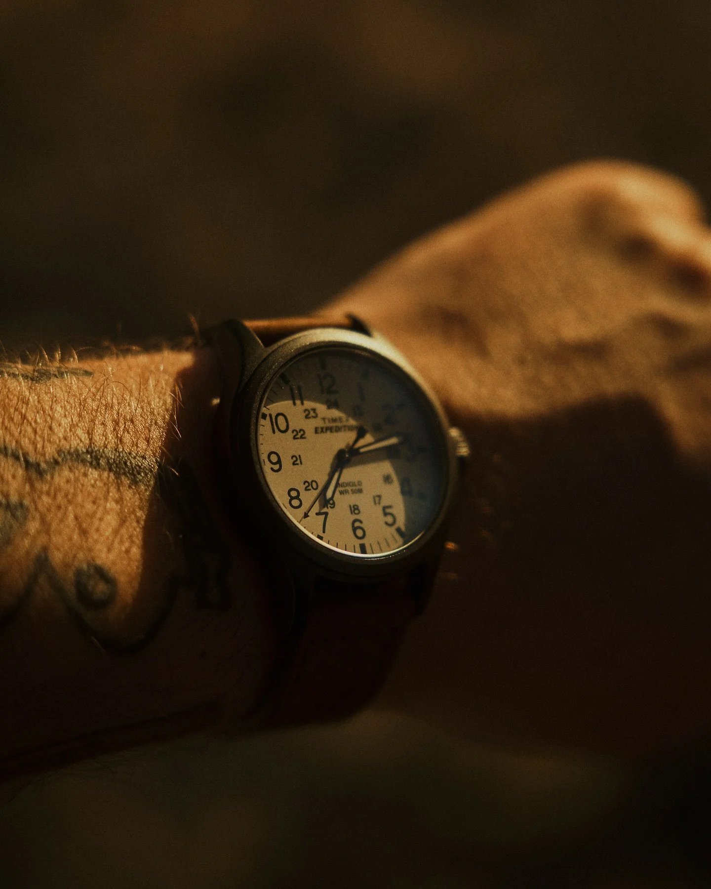 Not an expensive watch but one of my favorites. The TIMEX Expedition Scout Indiglo is a watch that you would have found it in an old treasure chest, ticking steadily through the ages. It's vintage look, leather straps, and Indiglo backlight makes thi