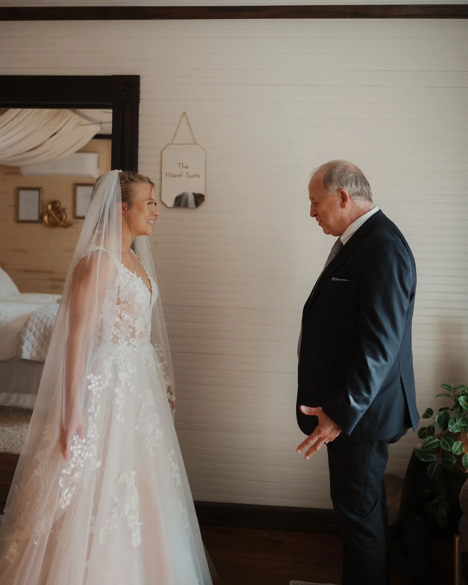 bride and groom exit