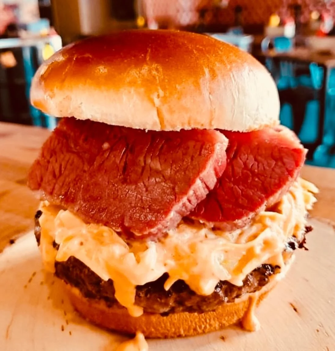 🍀 available at all 3 Sid&rsquo;s - oh my O&rsquo;Malley - one of our most popular burgers all year&hellip; meet our corned beef 🍔 in honor of St Patrick&rsquo;s day. Starting tomorrow- Monday and or sold out&hellip; and it will sell out! 
..
🍔 72 