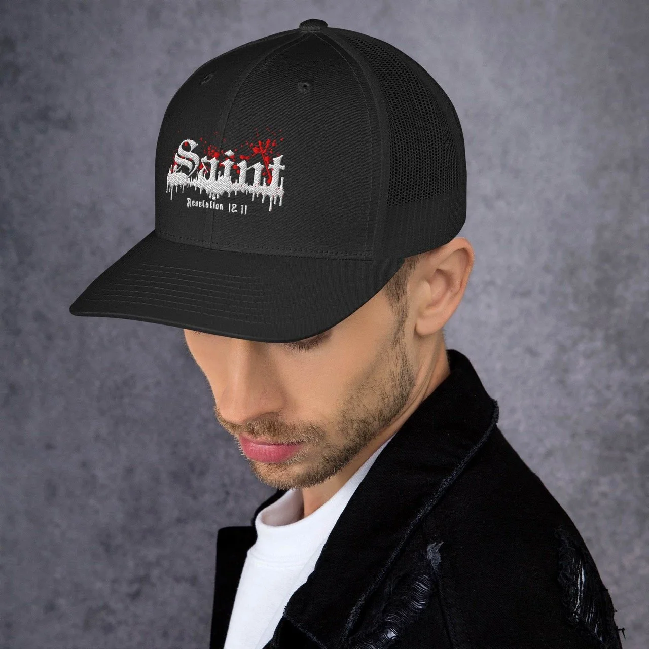 retro-trucker-hat-black-SAINT COLLECTION Simpson planning 6.jpeg