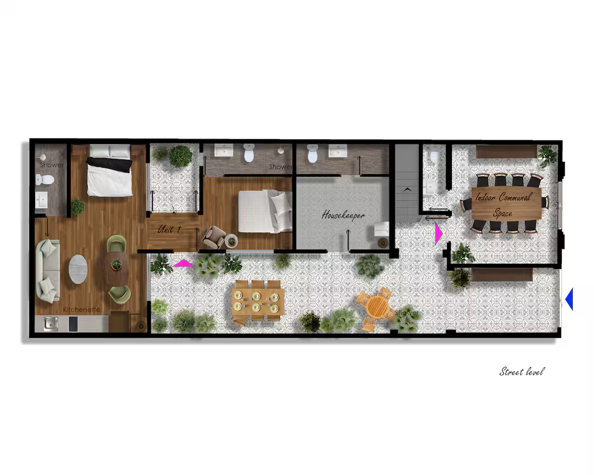 House on Zamora in Mexico City for our retreat and cultural immersion