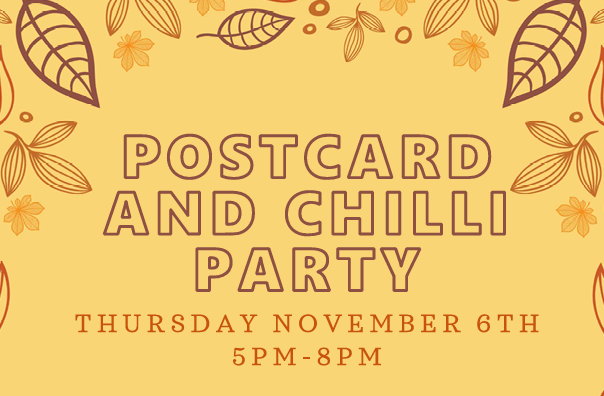 Post card and Chilli Party