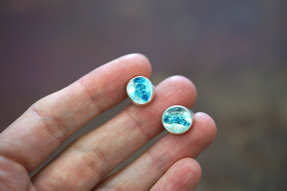 Fused Glass Cabochons for Jewelry Making