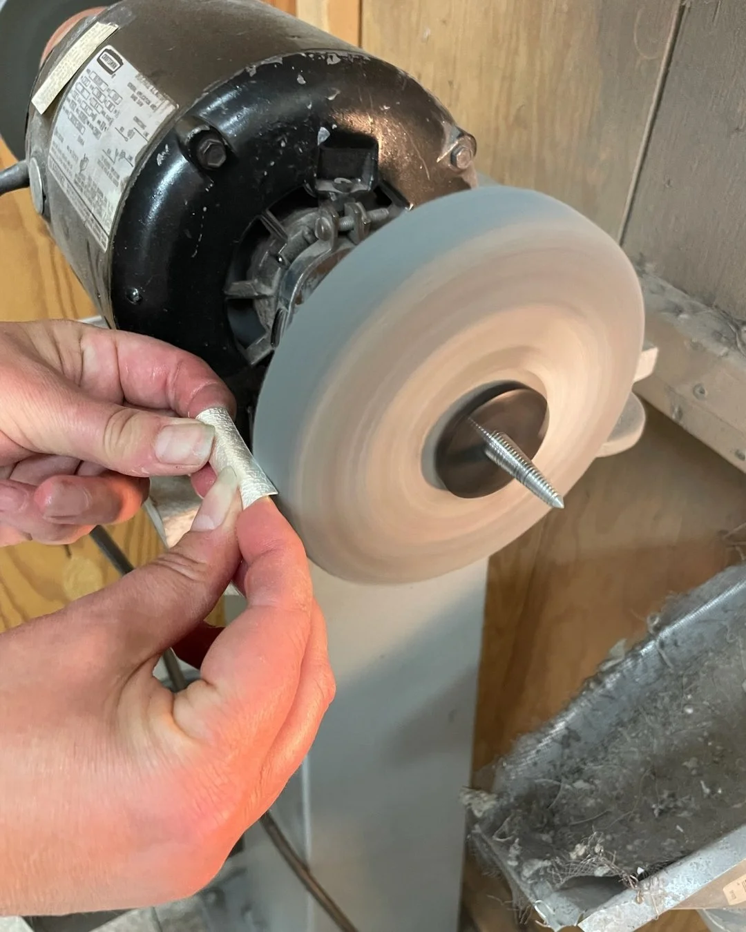 ✨ From rough to refined ✨
At Ore Metals Studio, we&rsquo;re fully equipped for every stage of finishing your jewelry, from grinding and sanding to high-shine polishing. Our polishing wheels, buffers, and grinders make it easy to bring your designs to