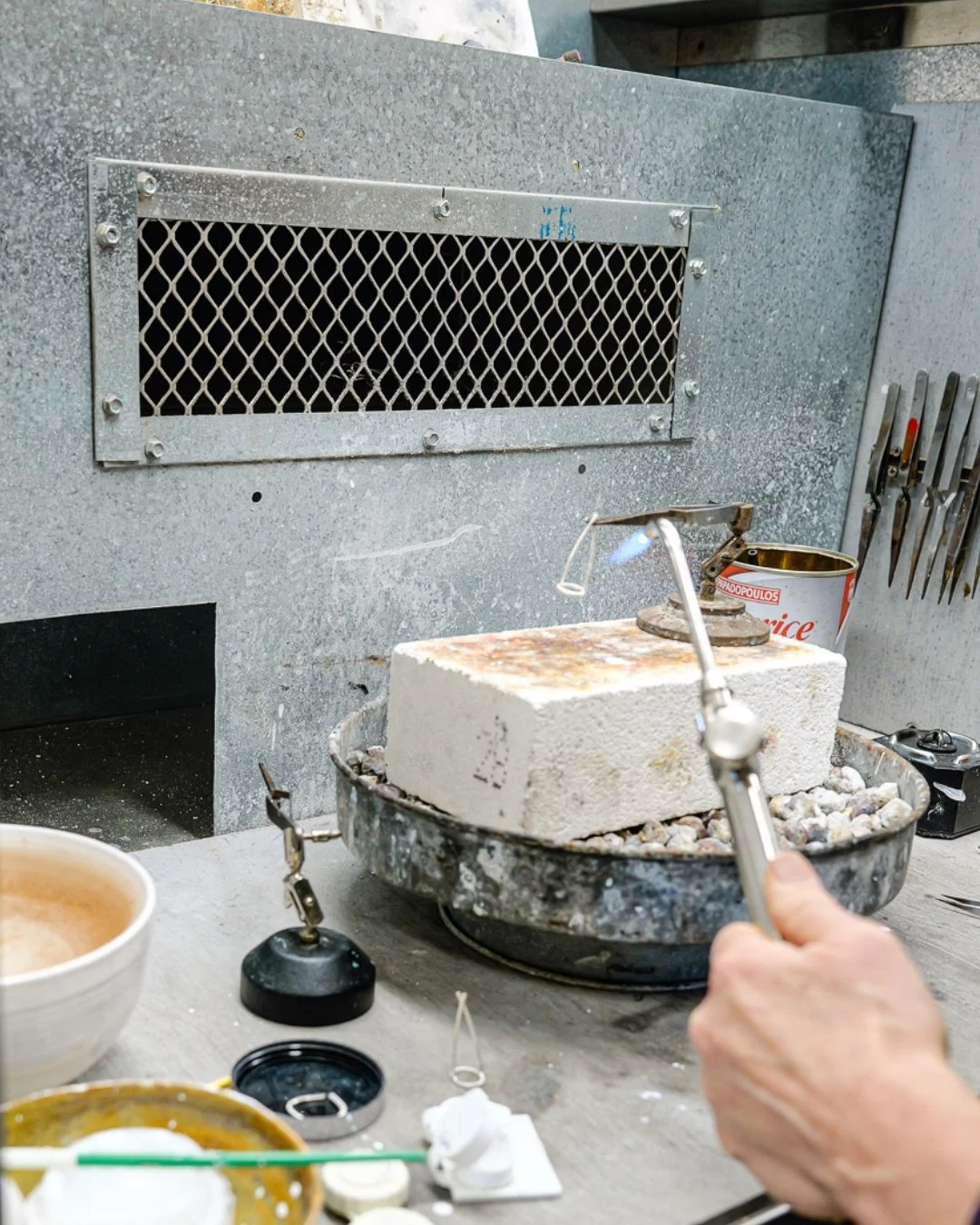 Ever wanted to learn how to solder? Join us for an intro jewelry class at Ore Metals Studio. Our fully equipped space is complete with professional ventilation and air filtration.  It makes it easy to learn safely and confidently. Come try something 