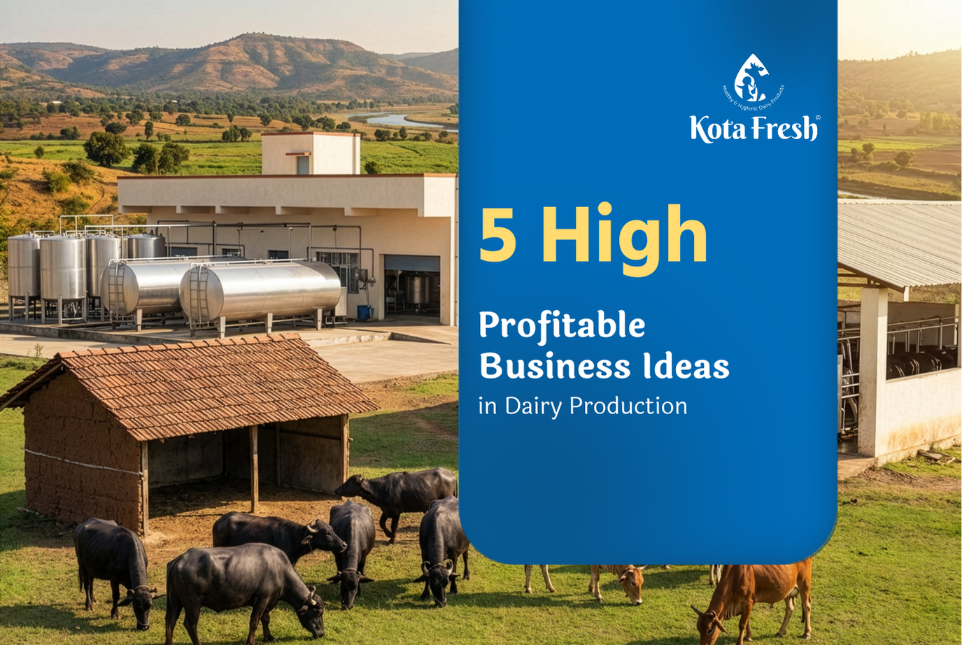 5 High Profitable Business Ideas in Dairy Production