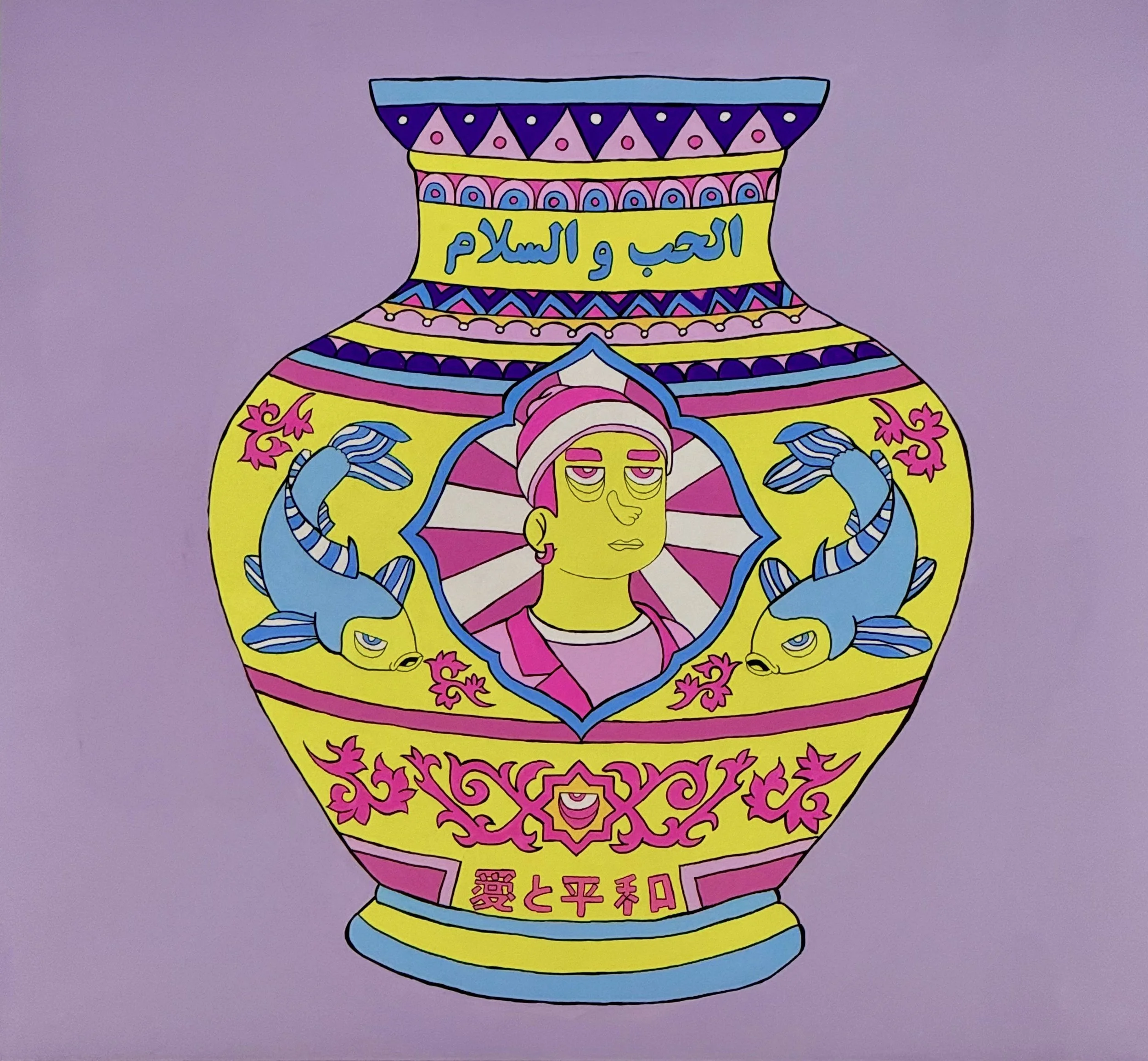 Hob & Salem, Acrylics on canvas, 105x97cm, 2025..jpeg