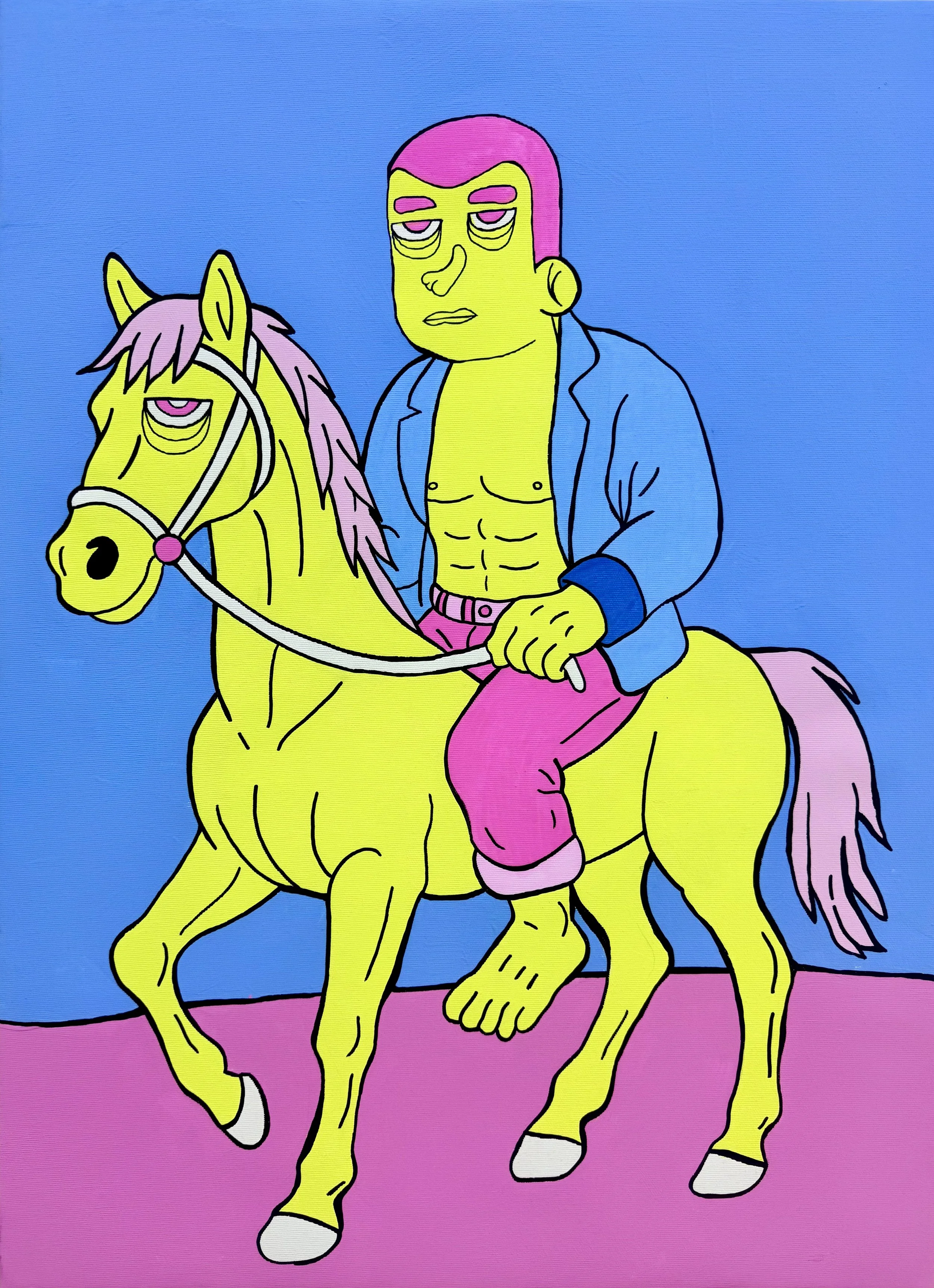 Miss Understood, Acrylics on canvas, 55x76cm, 2025..jpeg