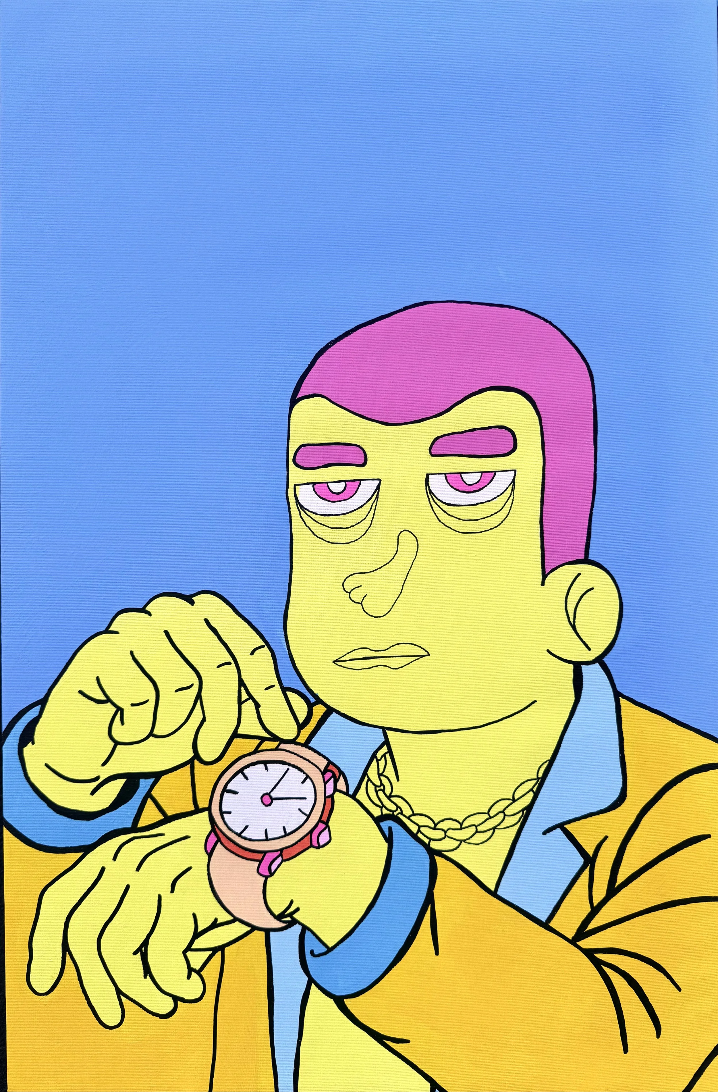 Timeless, Acrylics on canvas, 52x80cm, 2025..jpeg