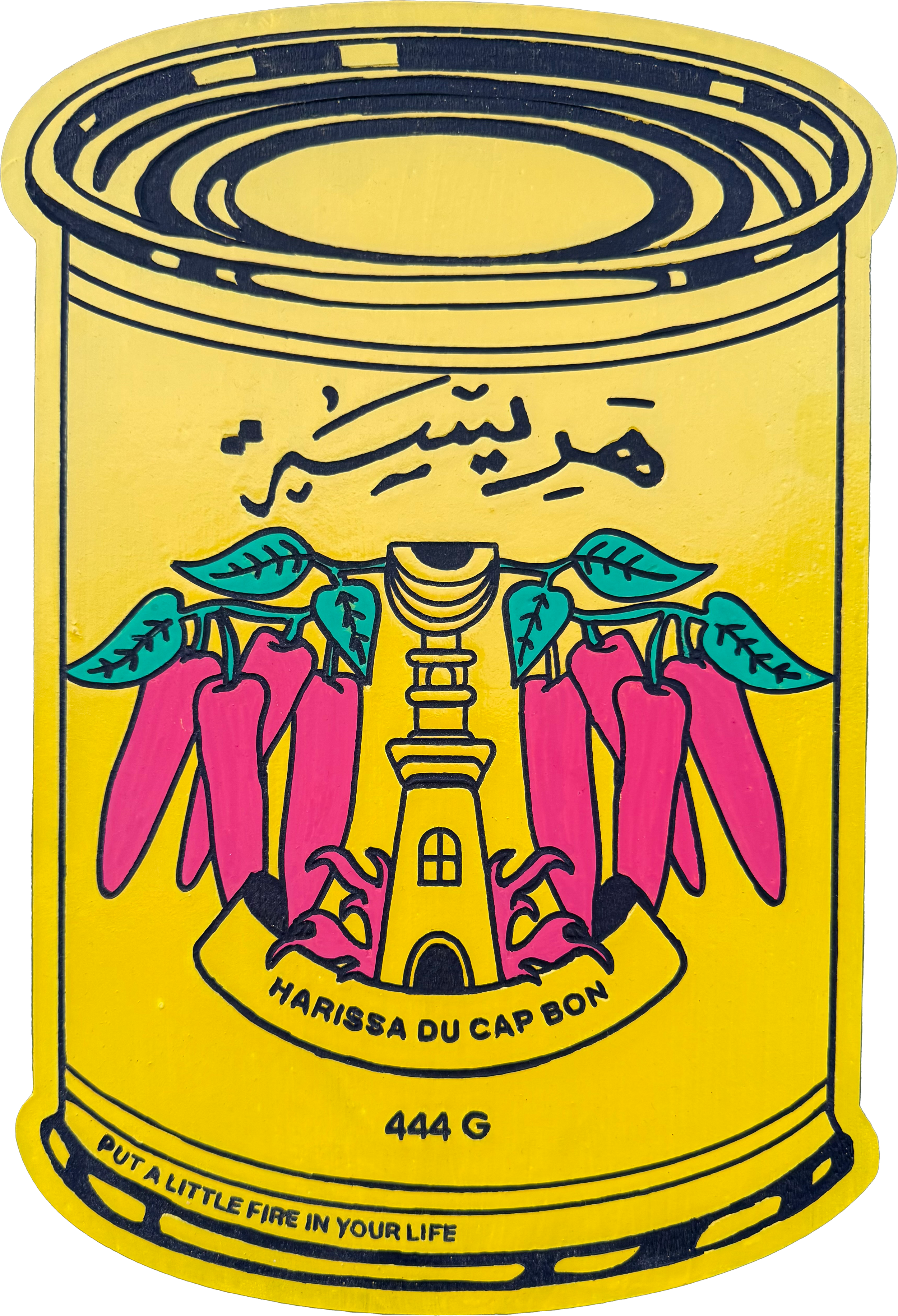 Harissa, Acrylics on wood panel, 26x38cm, 2025..png