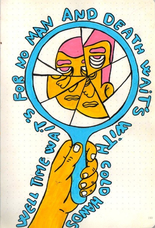 Chapter VIII, Acrylics on paper, 15x21cm, 2025..jpeg