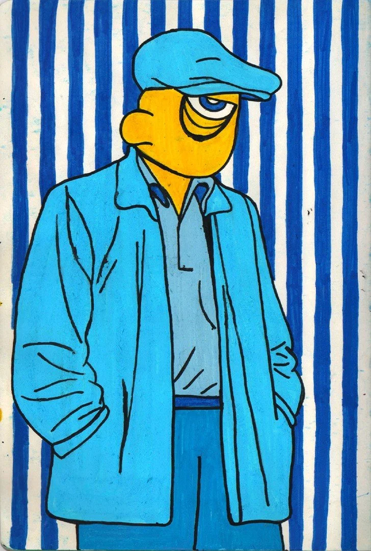 Chapter XVII', Acrylics on paper, 15x21cm, 2025..jpg