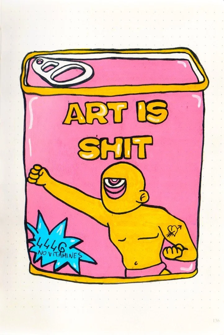 Chapter XXI, Acrylics on paper, 15x21cm, 2025..jpg