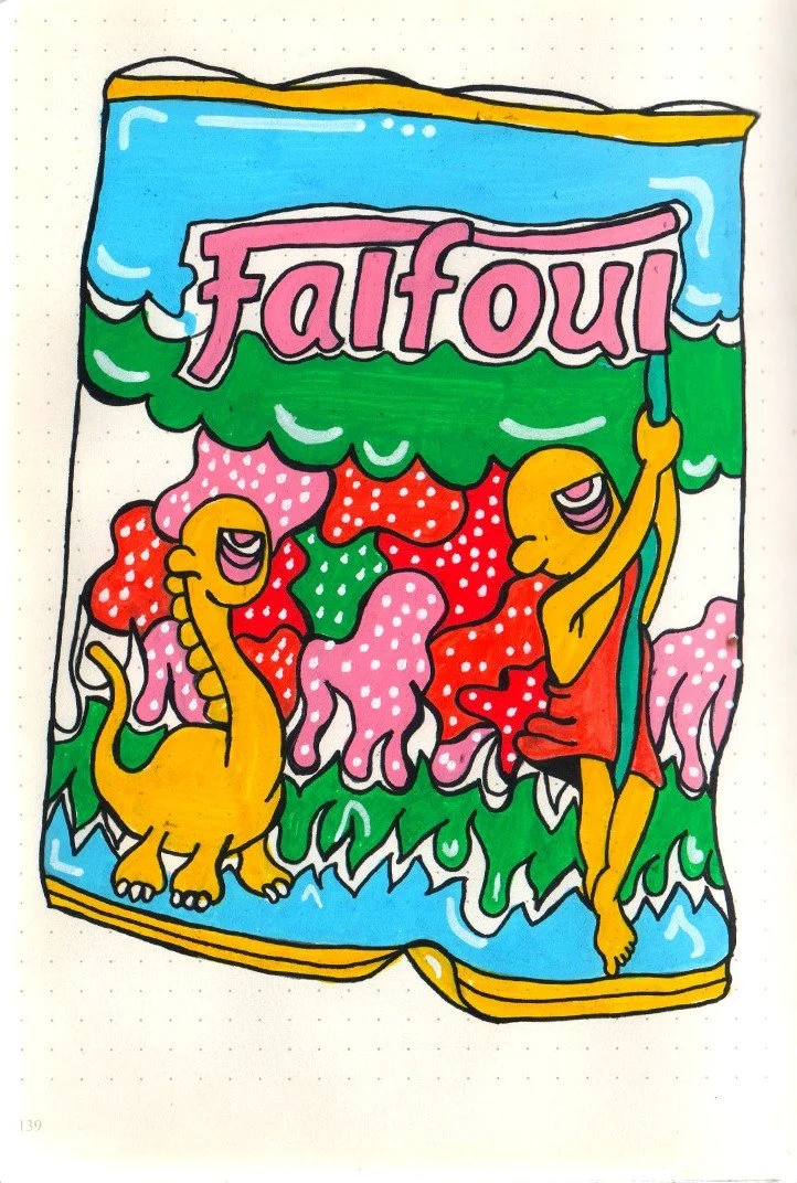 Chapter XXI', Acrylics on paper, 15x21cm, 2025..jpg