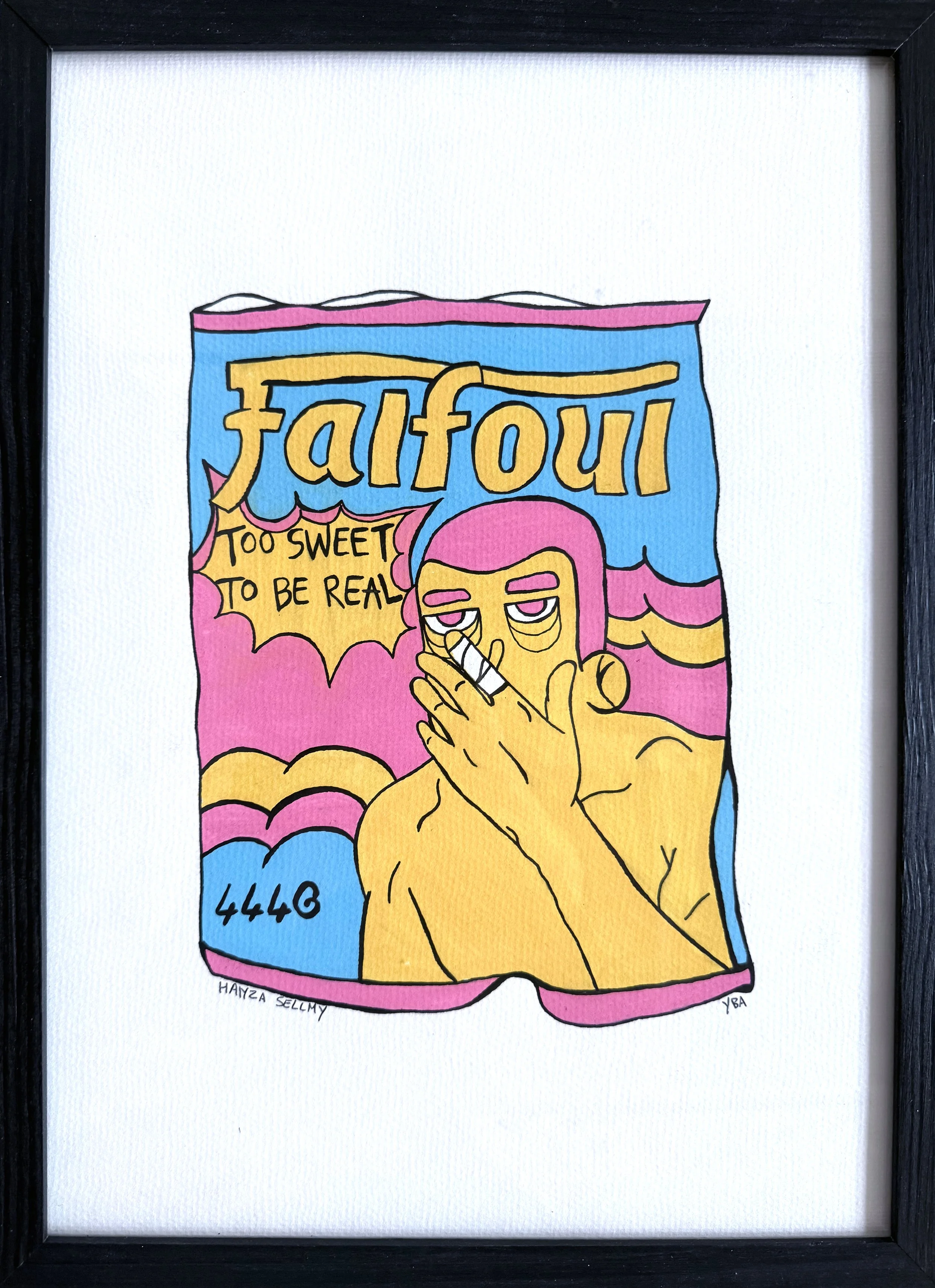 Chapter XXV, Acrylics on paper, 30x42cm, 2025..jpeg